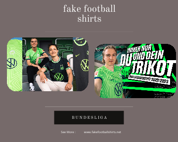 fake Wolfsburg football shirts 23-24